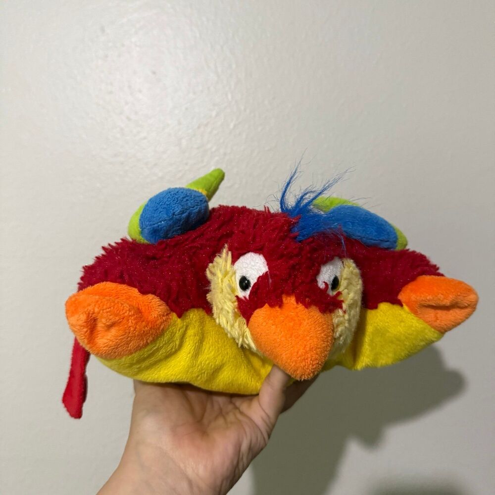 Peewee the Parrot Pillow Pet Stuffed Animal Mini Pillow Toy Doll